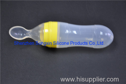 Nuovi biberon Silicone Design con cucchiaio