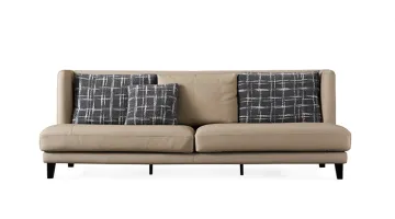 Modern Furniture Living Room Leather Sofa
