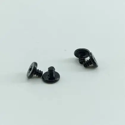 Titanium Machining Services: Custom Machining Service Factory for Metal Alloy Black Screws