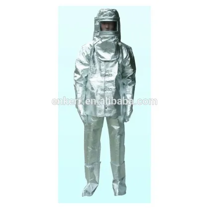 aluminum fire fighting suits , firefighter suits, heat resistant suits
