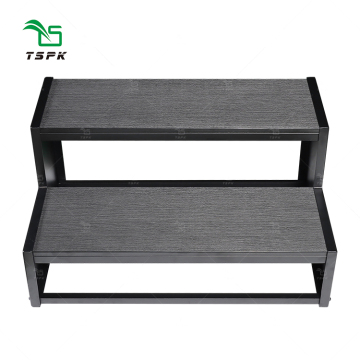 TSPK Nuevo diseño moderno de 2 pasos Spamassage escalera de bañera de hidromasaje para piscina y bañera