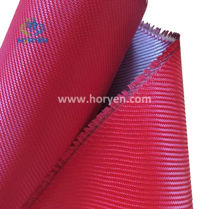 Colored blue red electroplate carbon fiberglass fabric