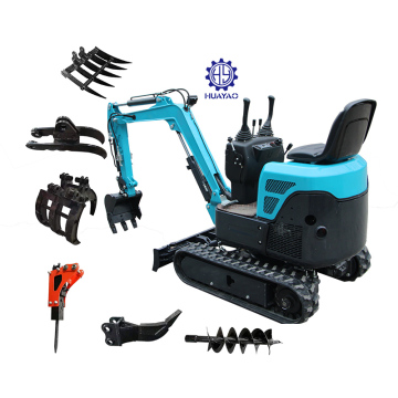 1 Ton Mini Excavator Prices: New Hydraulic Small Micro Digger Machines for Sale
