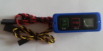 RC intelliswitch with LCD display program receiver