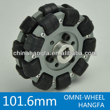 101.6mm double aluminum industrial wheel