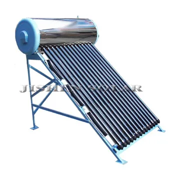 Stainless steel compact pressurized solar water heater