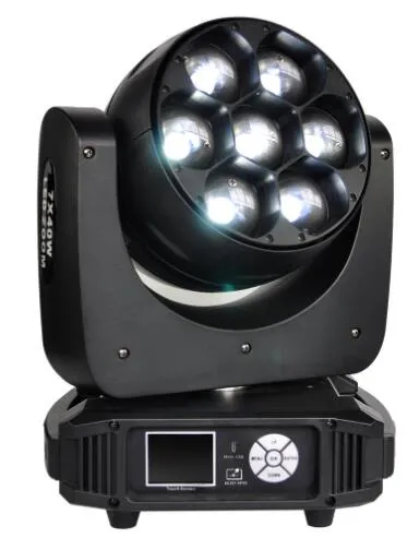 LED Wash Zoom Moving Head Light 7 40W RGBW - Spark