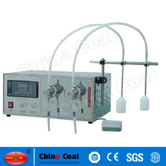 YG-2 Double Heads Digital Control Pump E Liquid Bottle Filling Machine