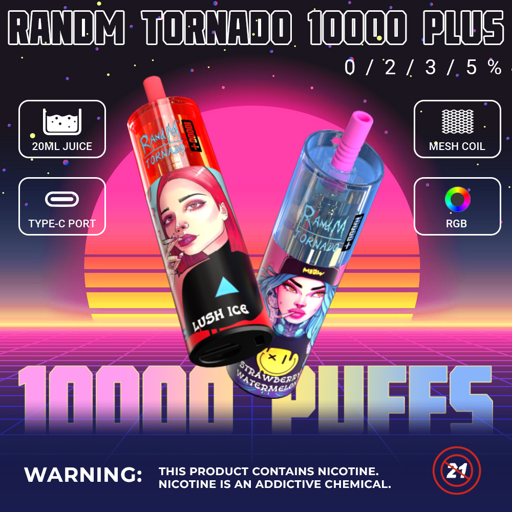 Vape Randm Tornado 10000 Plus gốc