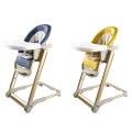Cadeira alta de jantar de plástico para bebês / bebês / bebês