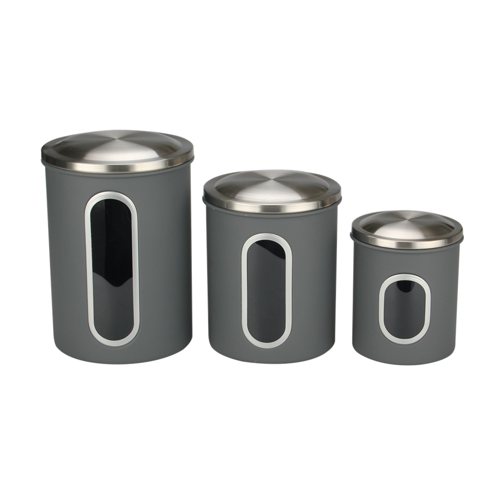 canister set with window