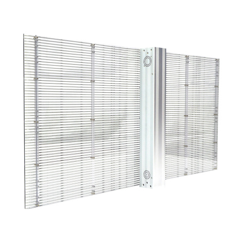 Transparent digital video wall