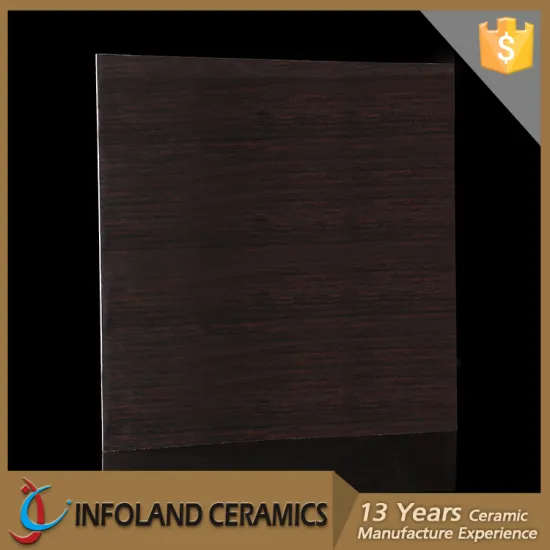 Line Stone Double Loading Tile Lobby Tile Polished Procelian Dark Color