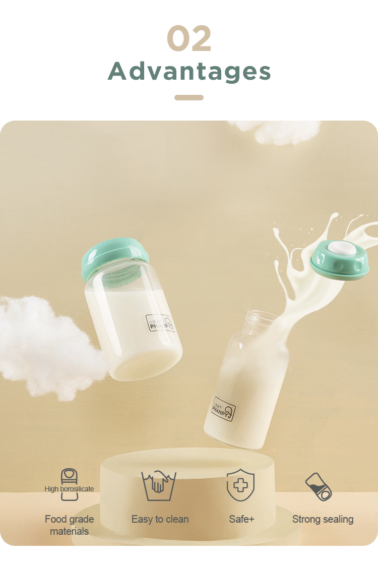 Baby Bottle Glass Storage