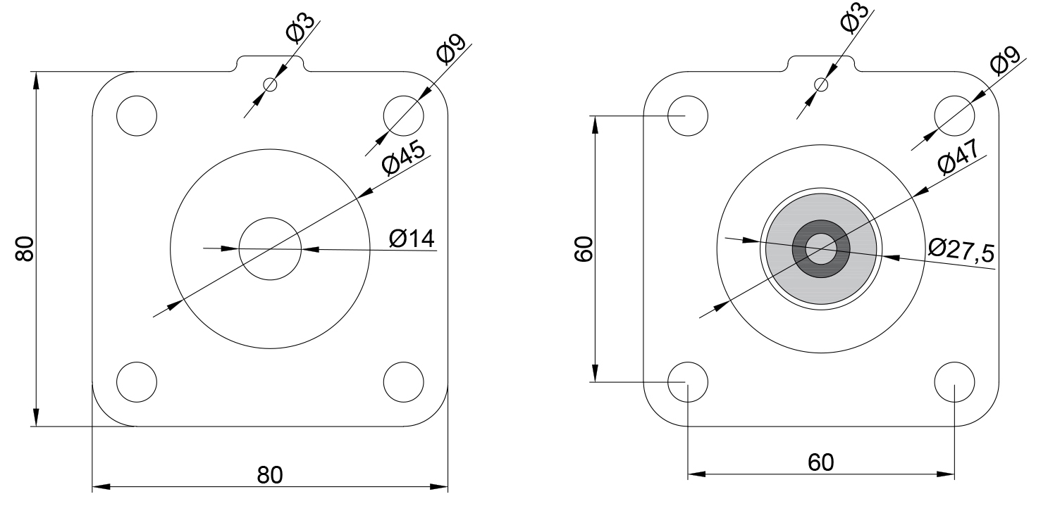 K2501 M1183B RCA25 Nylon Seat Diaphragm Kit