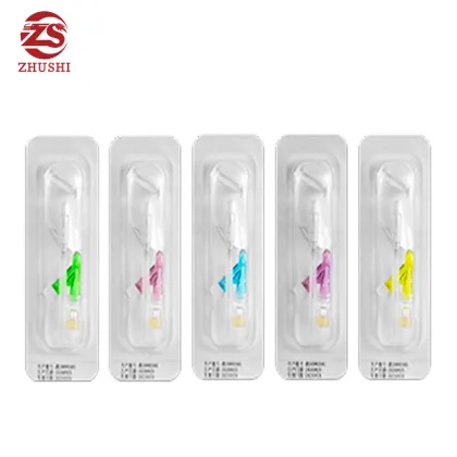 Sterilized intravenous indwelling needle