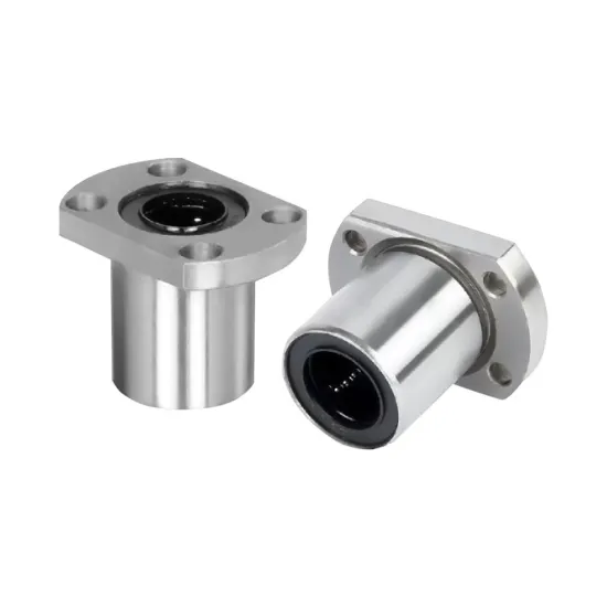 Linear Sliding Double Cut Flange Linear Bearings LMHUU Series 6 8 10 12 13 16 20 25 30 35 40 50 60 80