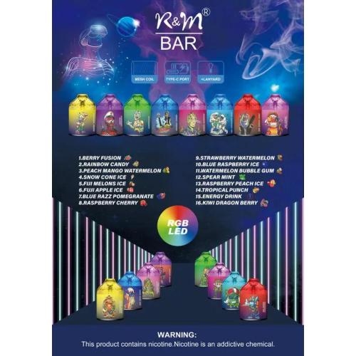 Ready To Ship Original 9000Puffs RGB Glow