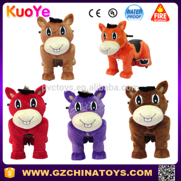 ride on horse toy pony size horse animal toy on wheel mechanical horse toys