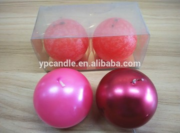 Factory Price Party Ball Shape Scented Candle