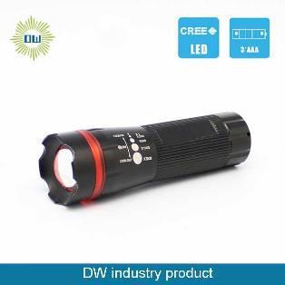 Popular Waterproof Flashlight Zoom