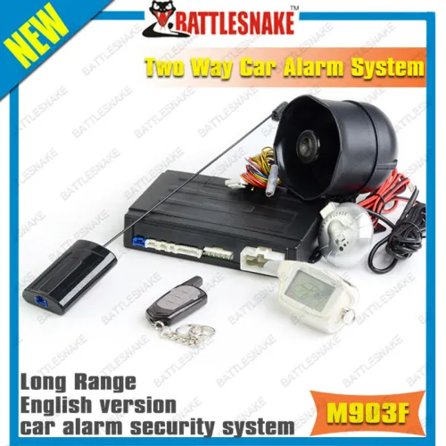 Two Way Car Alarm Magicar M903f Remote Engine Start, High Quality Two ...