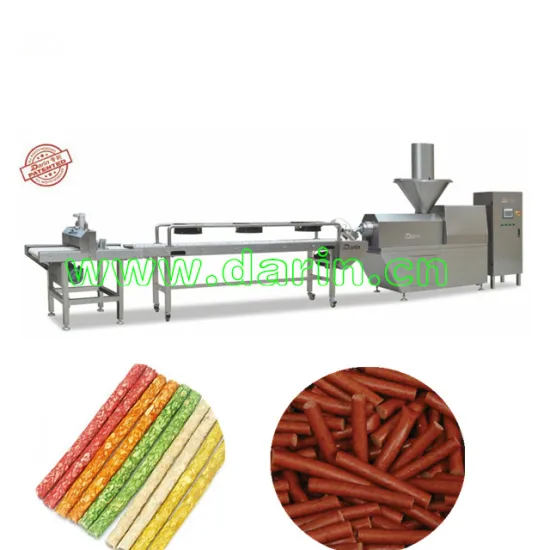 Lecithin pet snack cold extruder machine