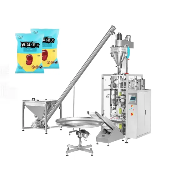 Vertical Food Banana Chips Pillow Bag Packing Machine