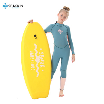 Seaskin 2 mm ein Stück Neopren Rücken Reißverschluss Kid Diving Voller Anzug