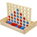 Wooden 4 in a Row Connect Game