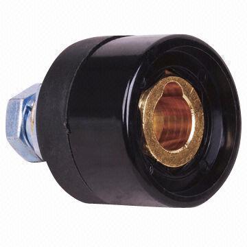 Welding connector/panel socket, 10-25, 35-50, 50-70, 70-95 types, Italian design