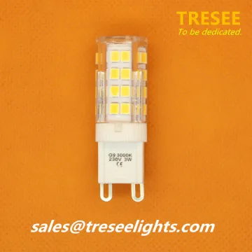 LED G9 Bulb 3Watt Lamp Light PC Ceramic Halogen Replace