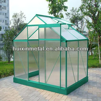 easy assembly new products commercial aluminum garden flower seeds greenhouse