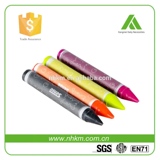 Rainbow colors non-toxic art painting mini children crayon