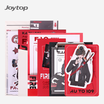 Joytop 2025 Anime Memo Pad - Wholesale FAO Series Die-cutting Double Layer