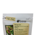 100% compostable hight barrier stand up jerky bags