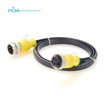ASI Feeder Cable: 7/8"-16UN Male to Female Adapter for PLC, Fieldbus, and Devicenet Interface