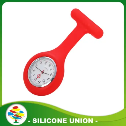Silicone nurse watch, brooch nurse watch for nurse