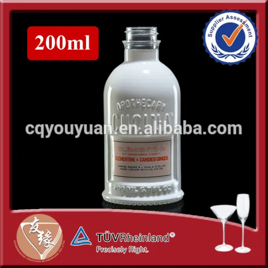 original brand refillable super flint glass 200ml 500ml liquid soap bottles wholesale