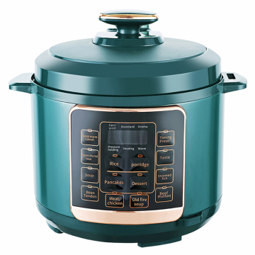 Cooker a pressione digitale multifunzione 5L: pentola di riso, cottura a pressione elettrica in acciaio inossidabile per rivestimento in acciaio inossidabile in acciaio inossidabile