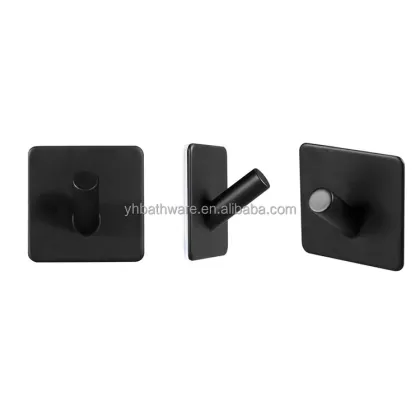 3M Stainless Steel Damage-Free Adhesive Coat & Towel Hooks (5kg Capacity)