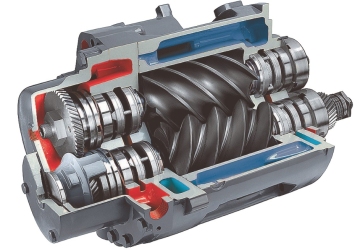 Lithium battery twin screw main machine