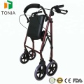 Rollator d'aluminium médical durable et pliable pour senior