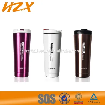 stainless steel auto vacuum flask mug