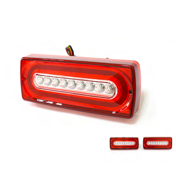 Flyingsohigh Car Running Type Light Normal Red Tail Lamp E99 for Mercedes Benz G Class W463 (2002-2016)