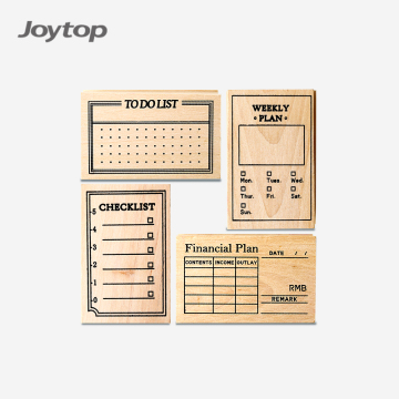 Custom Financial Plan Stamp - Ownday 101293 Rubber Wood Stamp