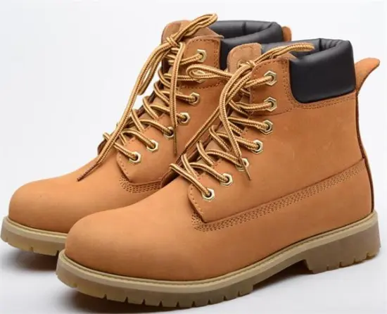 Wholesale Men's Nubuck Leather Work Boots