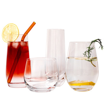 Highball Water Juice Cup 12.0oz 295ml Straight Sided Drinking Glass
