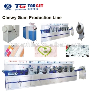 Professional Multi-fuctional chewy gum production line