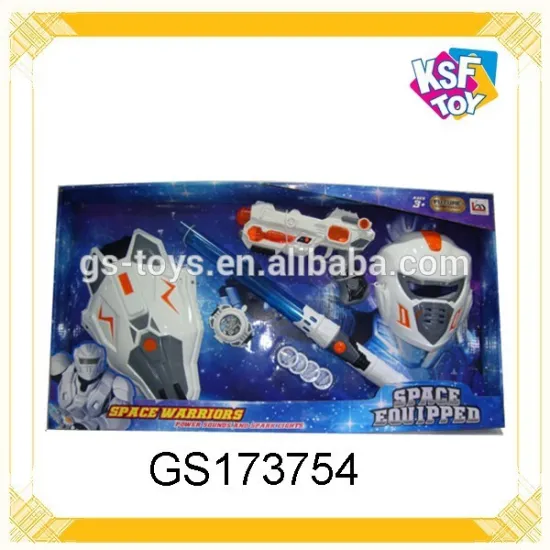 Hot selling Electric Gun With Sound. Space Equippen toys With Gun and Mark